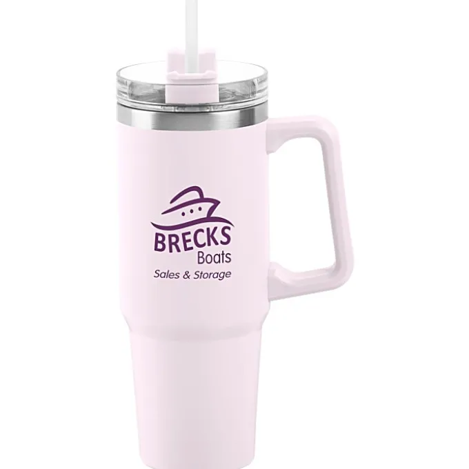 Lyon Vacuum Mug with Straw - 30 oz