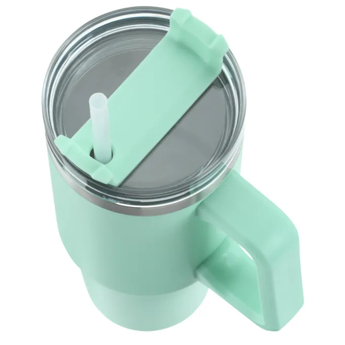 Lyon Vacuum Mug with Straw - 30 oz
