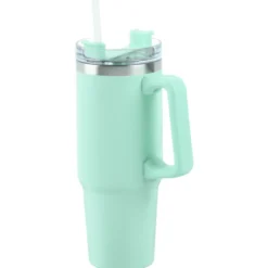Lyon Vacuum Mug with Straw - 30 oz