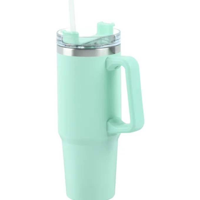 Lyon Vacuum Mug with Straw - 30 oz