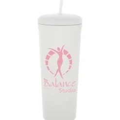 Macaron Tumbler with Straw - 26 oz.