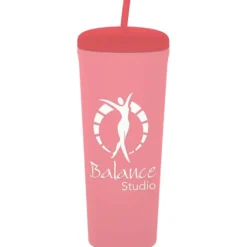 Macaron Tumbler with Straw - 26 oz.