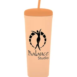 Macaron Tumbler with Straw - 26 oz.