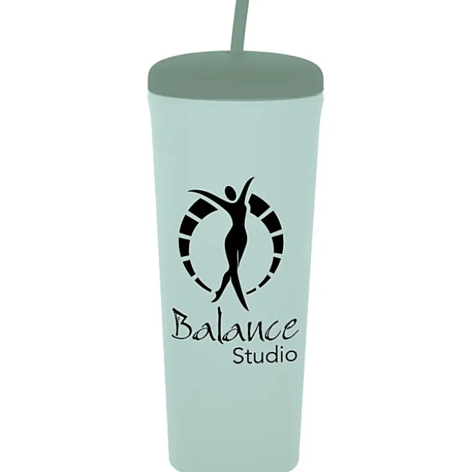 Macaron Tumbler with Straw - 26 oz.