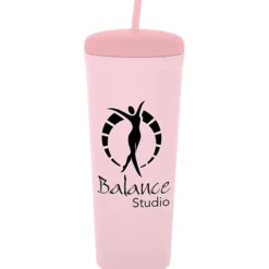 Macaron Tumbler with Straw - 26 oz.