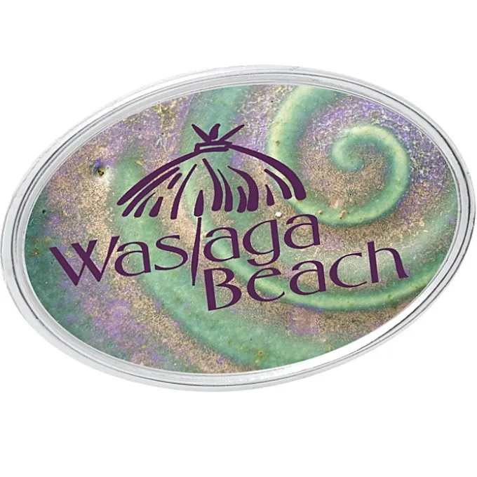Magnetic Lapel Pin - Oval