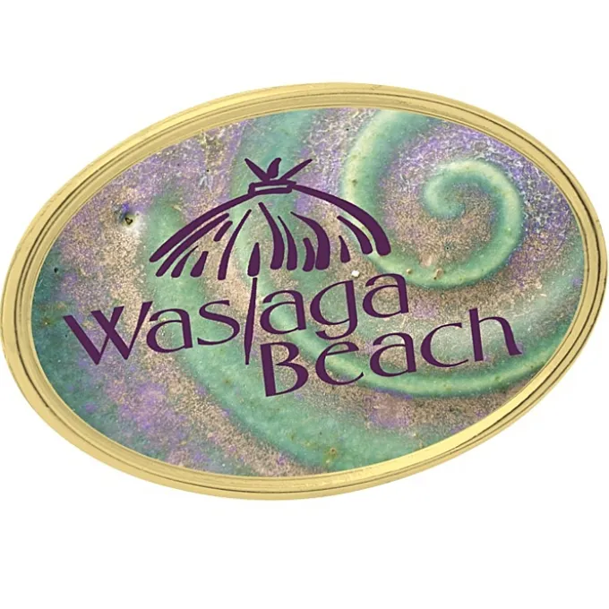 Magnetic Lapel Pin - Oval