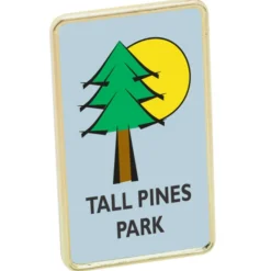 Magnetic Lapel Pin - Rectangle