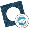 Magnetic Picture Frame with Car Magnet - Round