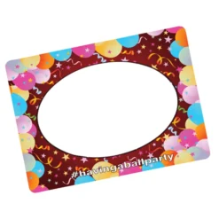 Magnetic Picture Frame with Car Magnet - Oval