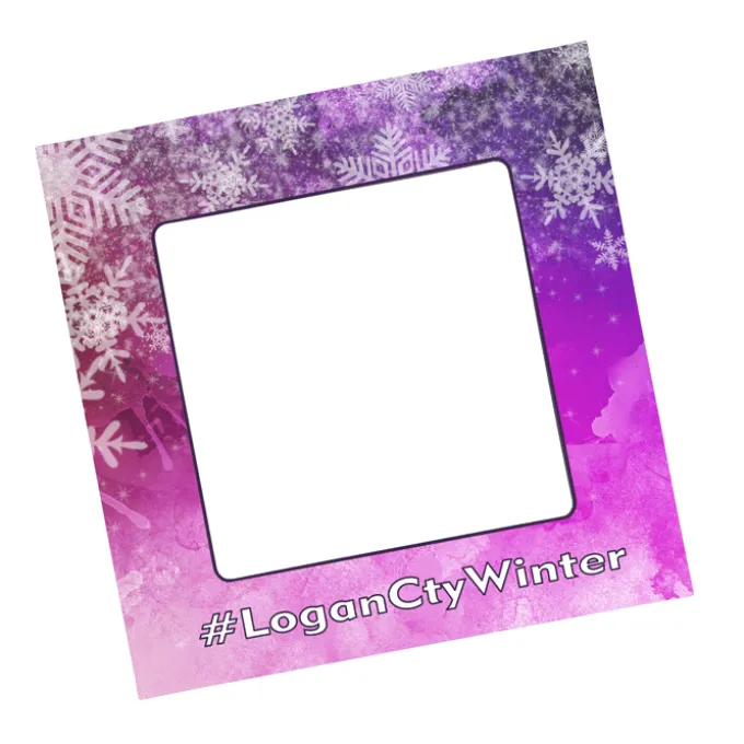 Magnetic Picture Frame with Car Magnet - Square
