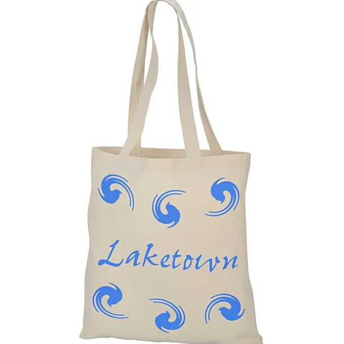 Main Squeeze 7-ounce Flat Cotton Tote - 15 1/2 inches x 15 1/2 inches