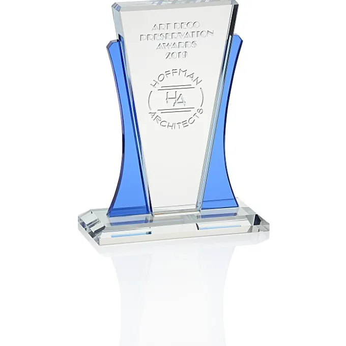 Majestic Cobalt Crystal Award - 24 hr