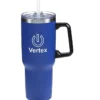 Mammoth Vacuum Mug with Straw - 40 oz. - Colors