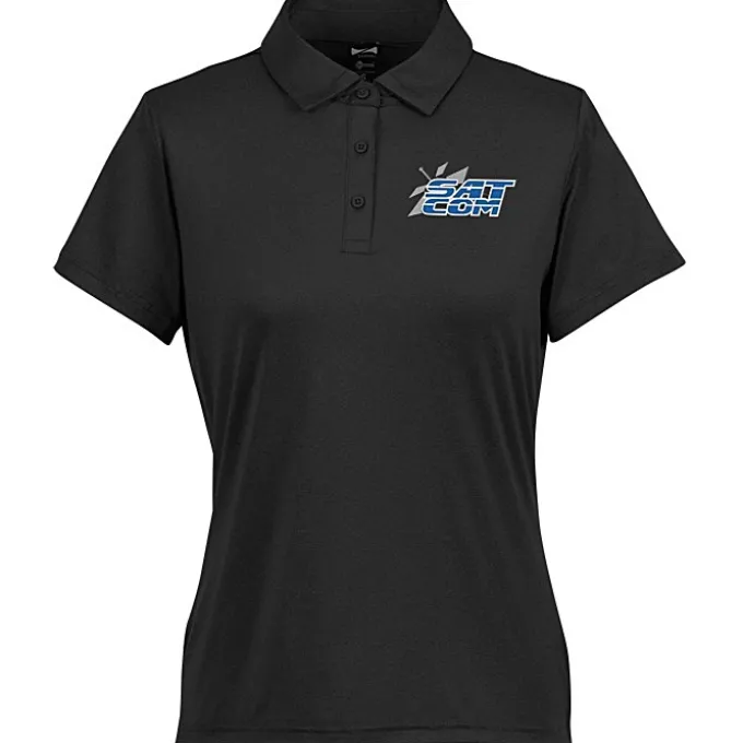 Manchester Heather Jersey Stretch Polo - Ladies'