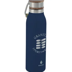 Manna Ascend Vacuum Bottle with Wood Lid - 18 oz