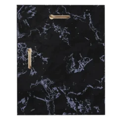 Marbleized Wood Plaque - 8 inches