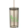 Marly Acrylic Tumbler with Straw - 16 oz
