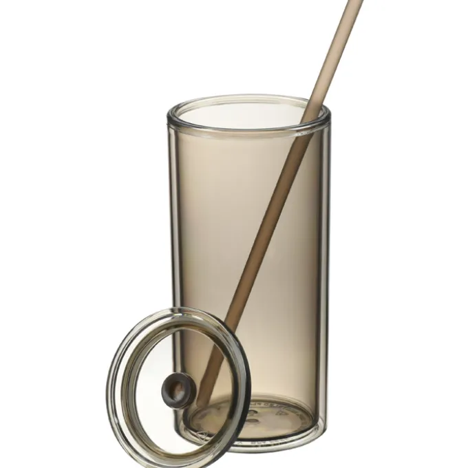 Marly Acrylic Tumbler with Straw - 16 oz