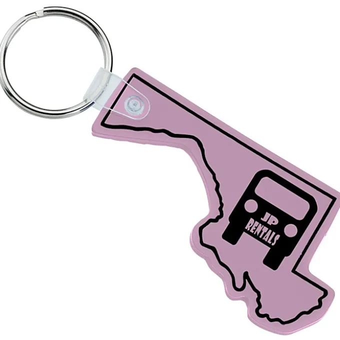 Maryland Soft Keychain - Opaque
