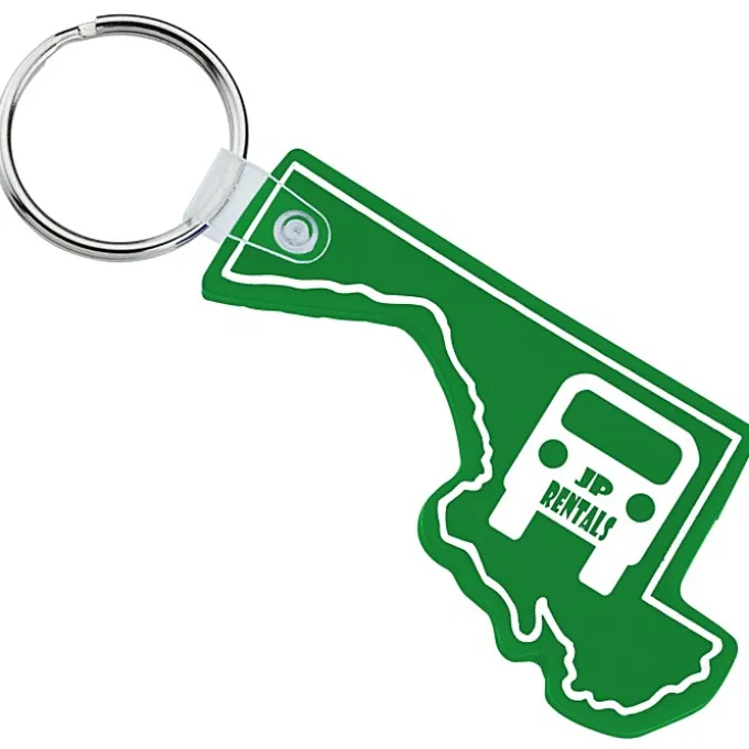 Maryland Soft Keychain - Opaque