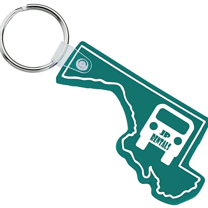 Maryland Soft Keychain - Opaque
