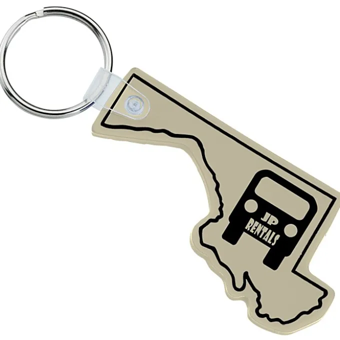 Maryland Soft Keychain - Opaque