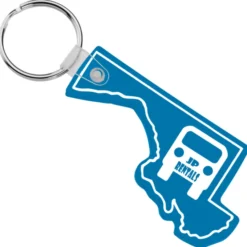 Maryland Soft Keychain - Translucent