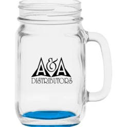Mason Jar Mug - 16 oz - Bottom Color
