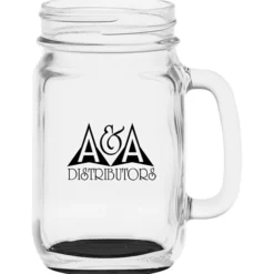 Mason Jar Mug - 16 oz - Bottom Color