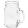 Mason Jar Mug - 16 oz - Deep Etch
