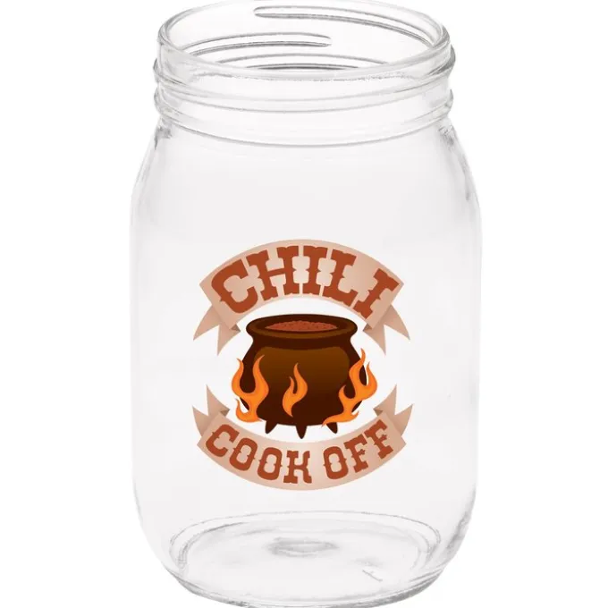 Mason Jar - 16 oz - Full Color