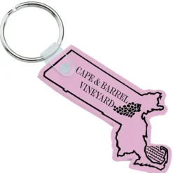 Massachusetts Soft Keychain - Opaque