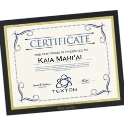 Mat Certificate Frame - 8 1/2 inches x 11 inches