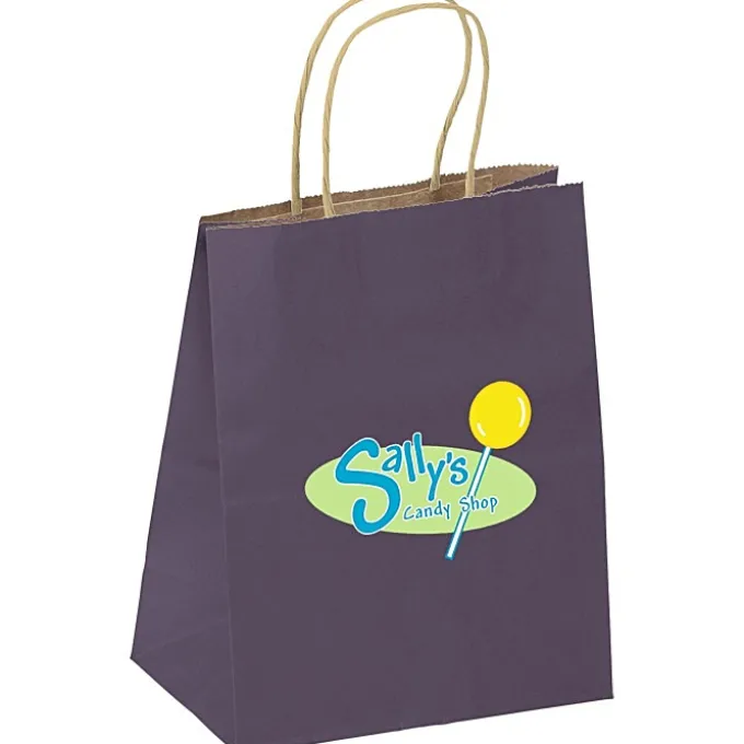Matte Shopping Bag - 10-3/4 inches x 8 inches – Colored – Full Color