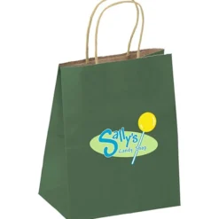 Matte Shopping Bag - 10-3/4 inches x 8 inches – Colored – Full Color