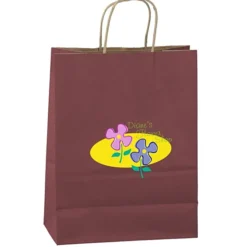 Matte Shopping Bag - 13 inches x 10 inches - Colored - Full Color