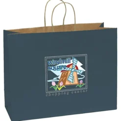 Matte Shopping Bag - 12 inches x 16 inches - Colored - Full Color