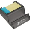 Media Stand with Adhesive Notes - Translucent