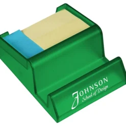 Media Stand with Adhesive Notes - Translucent