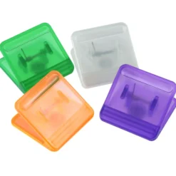 Mega Magnet Clip - Square - Translucent