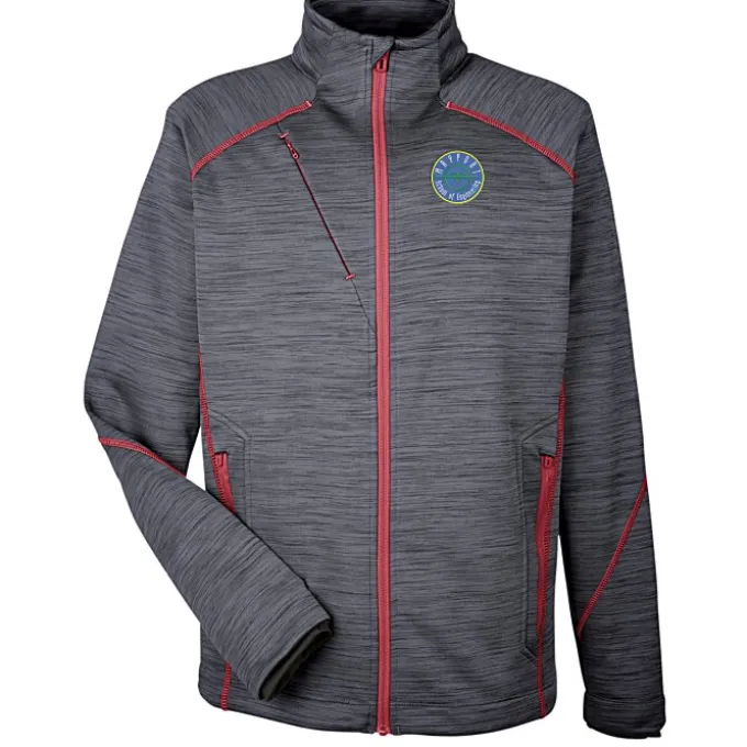 Melange Bonded Fleece Jacket - Men's