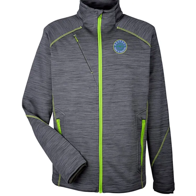 Melange Bonded Fleece Jacket - Men's