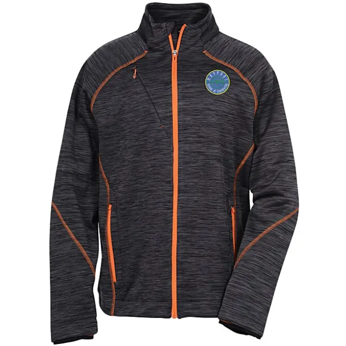 Melange Bonded Fleece Jacket - Men's