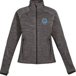 Melange Bonded Fleece Jacket - Ladies'