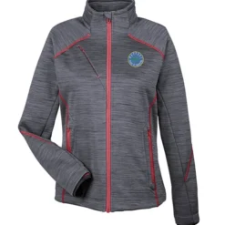 Melange Bonded Fleece Jacket - Ladies'