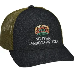 Melange Heather Low Profile Trucker Cap