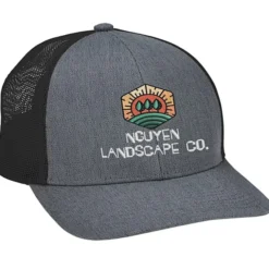 Melange Heather Low Profile Trucker Cap