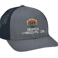 Melange Heather Low Profile Trucker Cap