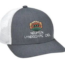 Melange Heather Low Profile Trucker Cap